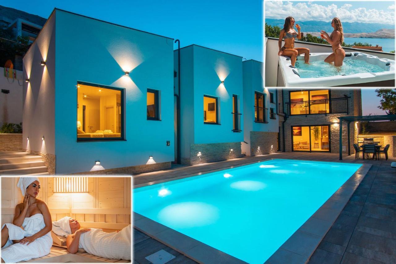 Stan Trigraci Perla Nera Heated Pool & Sauna מראה חיצוני תמונה